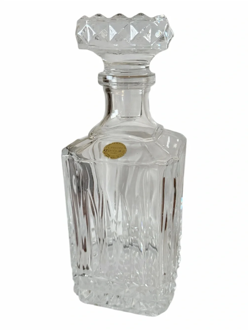 Crystal France Tuilleries Villandry by Cristal D'Arques Decanter & Stopper